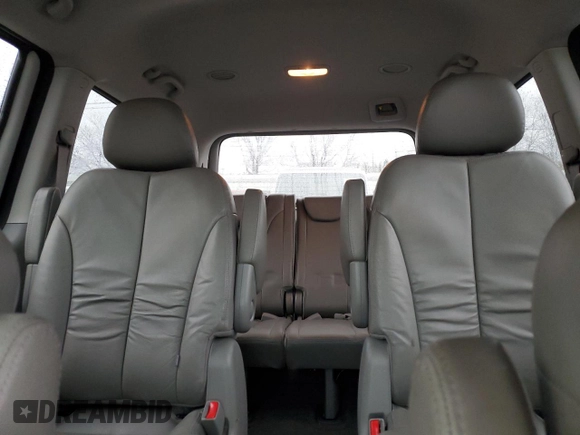2014 Kia Sedona EX with VIN KNDMH4C71E6587646, listed as a Copart auction lot 83965294 with 84,135 mi miles and Salvage Title. Bid and sale history available at carsss.com. Image 10.