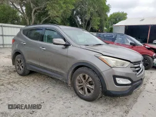 2013 Hyundai Santa Fe Sport z VIN 5XYZU3LB9DG014666, wystawiony jako Copart lot #57304515 z przebiegiem 148 369 mil mil oraz Szkoda całkowita • Salvage title. Historia ofert i sprzedaży dostępna na DreamBid. Obrazek 4.