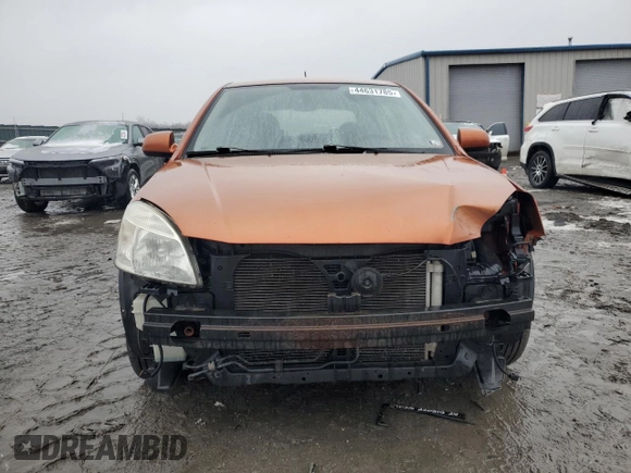 2009 Kia Rio LX with VIN KNADE243396530327, listed as a Copart auction lot 44631785 with 123,170 mi miles and Salvage Title. Bid and sale history available at carsss.com. Image 5.