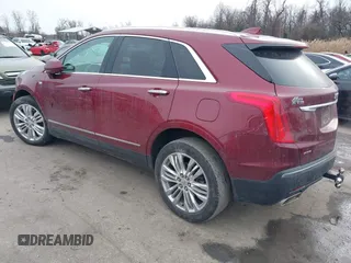 2017 Cadillac XT5 Premium Luxury AWD with VIN 1GYKNERS8HZ119329, listed as a IAAI auction lot 41342442 with 168,320 mi miles. Bid and sale history available at carsss.com. Image 3.