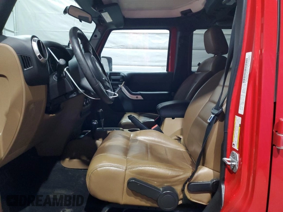 2012 Jeep Wrangler Unlimited Altitude with VIN 1C4HJWEG6CL142042, listed as a Copart auction lot 55109955 with 95,461 mi miles and Salvage title. Bid and sale history available at DreamBid. Image 7.