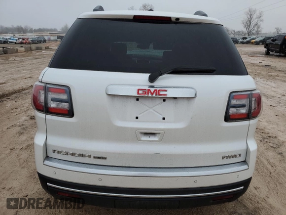 2017 GMC Acadia Limited with VIN 1GKKVSKD3HJ238828, listed as a Copart auction lot 52280455 with Not provided miles and Salvage title. Bid and sale history available at DreamBid. Image 6.