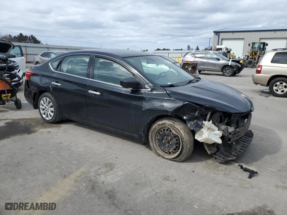 2016 Nissan Sentra SV with VIN 3N1AB7AP5GY253949, listed as a Copart auction lot 48678765 with 111,140 mi miles and Salvage Title. Bid and sale history available at carsss.com. Image 4.