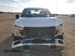 2018 Ford F-150 XL with VIN 1FTFX1E54JKC04497, listed as a Copart auction lot 53398455 with 198,473 mi miles and Salvage title. Bid and sale history available at DreamBid. Image 5.