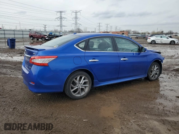 2014 Nissan Sentra SR with VIN 3N1AB7AP3EY317788, listed as a Copart auction lot 51627355 with 89,090 mi miles and Salvage Title. Bid and sale history available at DreamBid. Image 3.