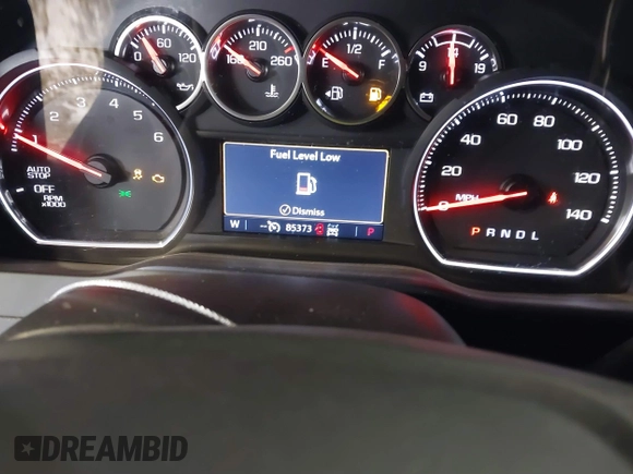 2020 Chevrolet Silverado 1500 with VIN 1GCVYEETXLZ289368, listed as a IAAI auction lot 41277087 with 85,373 mi miles and . Bid and sale history available at DreamBid. Image 7.