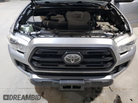 2018 Toyota Tacoma SR with VIN 3TMCZ5ANXJM142414, listed as a Copart auction lot 83215124 with 120,564 mi miles and Clean Title. Bid and sale history available at carsss.com. Image 12.