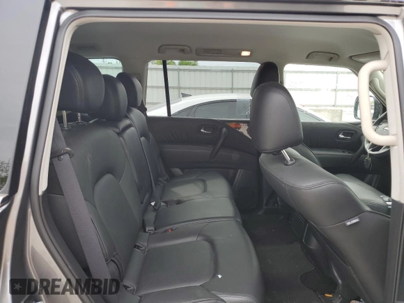 2022 Nissan Armada SV with VIN JN8AY2AD2N9678377, listed as a Copart auction lot 52096924 with 29,361 mi miles and Salvage Title. Bid and sale history available at carsss.com. Image 11.