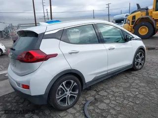 2017 Chevrolet Bolt EV Premier with VIN 1G1FX6S02H4134494, listed as a IAAI auction lot 41761891 with 123,033 mi miles. Bid and sale history available at carsss.com. Image 4.