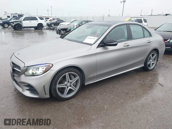 2019 Mercedes-Benz C 300 with VIN 55SWF8EB2KU283134, listed as a IAAI auction lot 42102759 with 77,641 mi miles and . Bid and sale history available at DreamBid. Image 17.