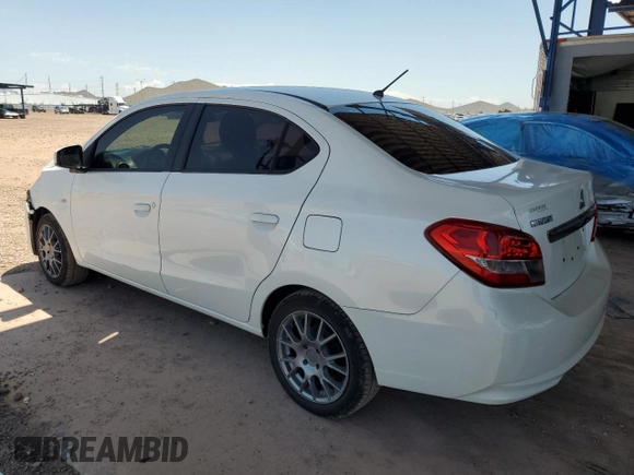 2017 Mitsubishi Mirage ES with VIN ML32F3FJ7HHF10373, listed as a Copart auction lot 60353785 with 67,439 mi miles and Salvage title. Bid and sale history available at DreamBid. Image 2.