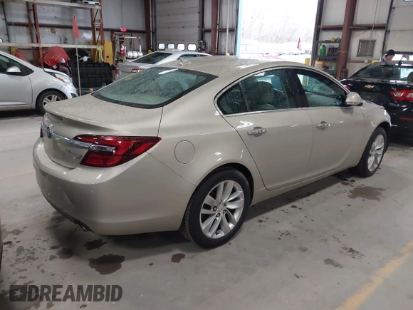 2014 Buick Regal Premium I with VIN 2G4GP5EX1E9187769, listed as a IAAI auction lot 41991917 with 106,320 mi miles and . Bid and sale history available at DreamBid. Image 4.