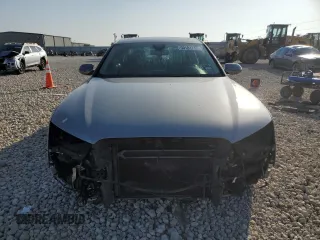 2012 Audi A8 with VIN WAURVAFD4CN023004, listed as a Copart auction lot 50181715 with 121,590 mi miles and Salvage title. Bid and sale history available at DreamBid. Image 5.