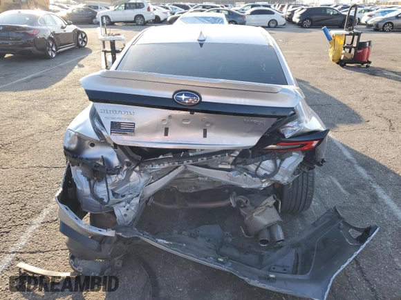 2022 Subaru WRX GT with VIN JF1VBAU68N8018460, listed as a Copart auction lot 44725875 with 85,512 mi miles and Salvage title. Bid and sale history available at DreamBid. Image 6.