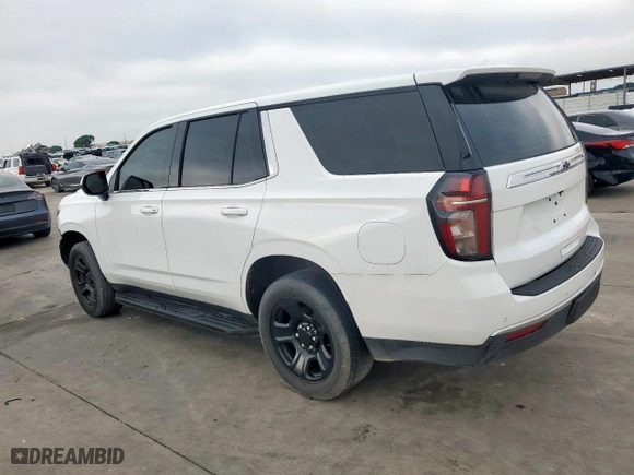 2023 Chevrolet Tahoe Commercial with VIN 1GNSCLED2PR429361, listed as a Copart auction lot 54064925 with 33,475 mi miles and Salvage Title. Bid and sale history available at carsss.com. Image 2.