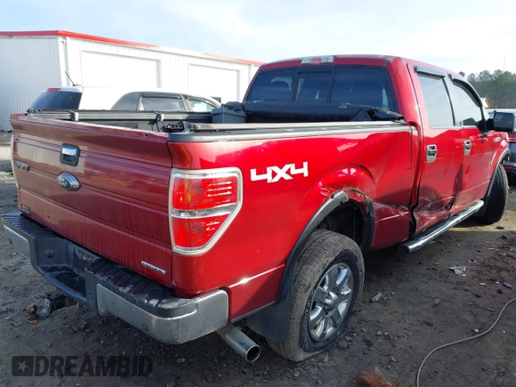 2013 Ford F-150 XL with VIN 1FTFW1EF1DFA78429, listed as a IAAI auction lot 41119527 with 280,736 mi miles. Bid and sale history available at carsss.com. Image 4.