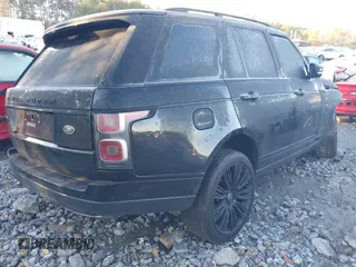2019 Land Rover Range Rover with VIN SALGS2RE9KA528385, listed as a IAAI auction lot 41018765 with 62,773 mi miles and . Bid and sale history available at DreamBid. Image 4.