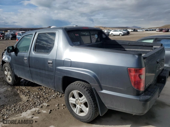 2010 Honda Ridgeline RTL with VIN 5FPYK1F58AB006922, listed as a Copart auction lot 44967355 with 202,067 mi miles and Salvage Title. Bid and sale history available at carsss.com. Image 2.