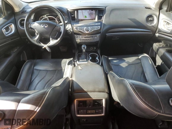 2017 Infiniti QX60 with VIN 5N1DL0MN0HC516671, listed as a Copart auction lot 52248225 with 91,012 mi miles and Salvage Title. Bid and sale history available at carsss.com. Image 8.