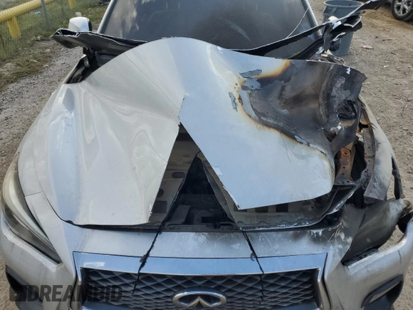 2018 Infiniti Q50 Luxe with VIN JN1EV7AP4JM361577, listed as a Copart auction lot 73135194 with Not provided miles and Non repairable. Bid and sale history available at DreamBid. Image 11.