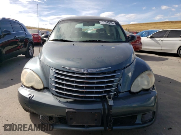 2006 Chrysler PT Cruiser with VIN 3A4FY48B46T343822, listed as a Copart auction lot 75108044 with 189,136 mi miles and Clean Title. Bid and sale history available at carsss.com. Image 5.