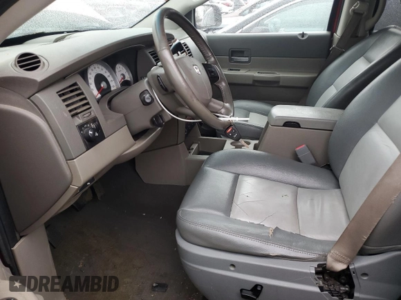 2008 Dodge Durango SLT with VIN 1D8HB48N08F114627, listed as a Copart auction lot 84550494 with 166,781 mi miles and Clean title. Bid and sale history available at DreamBid. Image 7.