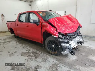 2021 Chevrolet Silverado 1500 LT z VIN 1GCPYJEK6MZ442645, wystawiony jako Copart lot #54268945 z przebiegiem Nie podano mil oraz Szkoda całkowita • Salvage title. Historia ofert i sprzedaży dostępna na DreamBid. Obrazek 4.
