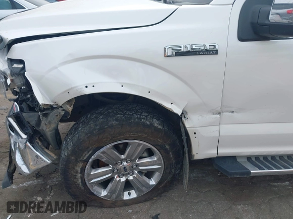 2018 Ford F-150 XL with VIN 1FTEW1E54JFC35059, listed as a IAAI auction lot 40938830 with 189,942 mi miles. Bid and sale history available at carsss.com. Image 16.