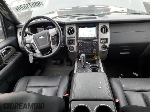 2016 Ford Expedition Max Limited with VIN 1FMJK2AT0GEF14541, listed as a Copart auction lot 85571524 with 74,536 mi miles and Salvage title. Bid and sale history available at DreamBid. Image 8.