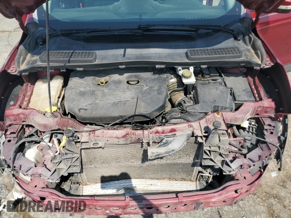 2015 Ford Escape Titanium with VIN 1FMCU9J91FUA67240, listed as a Copart auction lot 61858874 with 168,294 mi miles and Salvage Title. Bid and sale history available at carsss.com. Image 12.