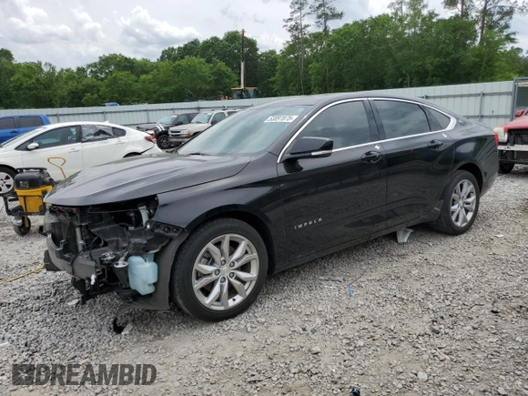2018 Chevrolet Impala LT with VIN 2G1105S36J9144533, listed as a Copart auction lot 53897875 with 100,956 mi miles and Salvage Title. Bid and sale history available at DreamBid. Image 1.