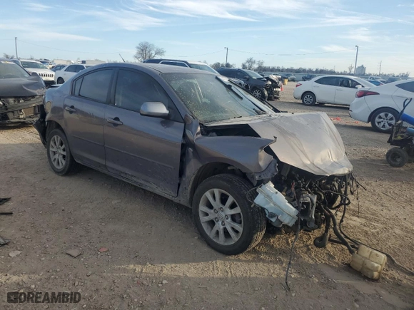 2007 Mazda Mazda3 i Sport with VIN JM1BK12F071762369, listed as a Copart auction lot 47038305 with 134,265 mi miles and Salvage Title. Bid and sale history available at carsss.com. Image 4.