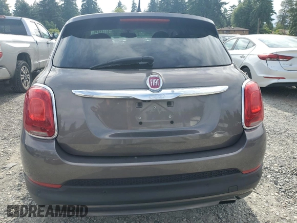 2016 FIAT 500X Easy with VIN ZFBCFXBT0GP383101, listed as a Copart auction lot 61147345 with 70,763 mi miles and Salvage title. Bid and sale history available at DreamBid. Image 6.
