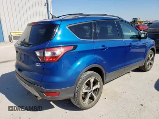 2018 Ford Escape SEL with VIN 1FMCU9HD5JUB87772, listed as a Copart auction lot 53833385 with 81,872 mi miles and Salvage Title. Bid and sale history available at carsss.com. Image 3.
