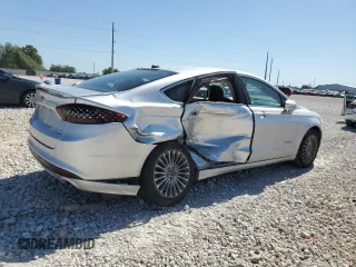 2013 Ford Fusion Titanium Hybrid with VIN 3FA6P0RUXDR375739, listed as a Copart auction lot 52332165 with 162,524 mi miles and Salvage Title. Bid and sale history available at DreamBid. Image 3.