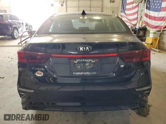 2020 Kia Forte LXS with VIN 3KPF24AD1LE223026, listed as a Copart auction lot 50419195 with 58,112 mi miles and Salvage Title. Bid and sale history available at carsss.com. Image 6.