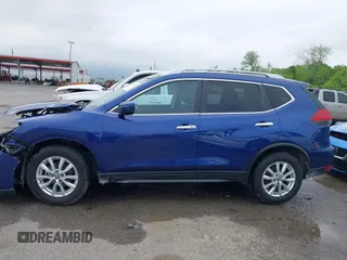 2017 Nissan Rogue SV with VIN KNMAT2MT2HP557278, listed as a IAAI auction lot 42027556 with 118,703 mi miles. Bid and sale history available at carsss.com. Image 14.