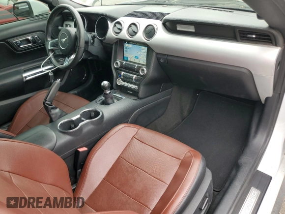 2016 Ford Mustang GT Premium with VIN 1FATP8FF1G5333992, listed as a Copart auction lot 47896715 with 89,661 mi miles and Salvage title. Bid and sale history available at DreamBid. Image 8.