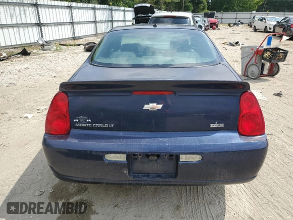 2007 Chevrolet Monte Carlo LT with VIN 2G1WK15KX79314140, listed as a Copart auction lot 69144854 with 147,326 mi miles and Clean Title. Bid and sale history available at carsss.com. Image 6.