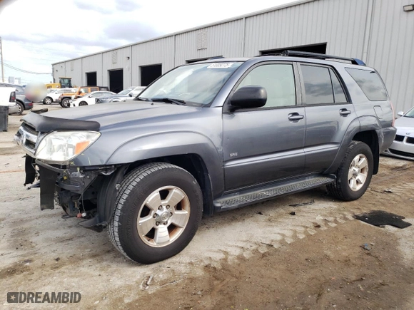 2005 Toyota 4Runner SR5 with VIN JTEZU14R250051626, listed as a Copart auction lot 51009275 with 164,852 mi miles and Salvage Title. Bid and sale history available at carsss.com. Image 1.