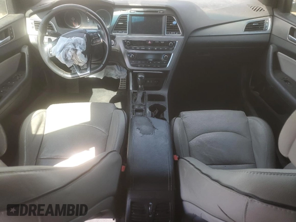 2015 Hyundai Sonata Limited z VIN 5NPE34AB5FH163789, wystawiony jako Copart lot #53722105 z przebiegiem 89 558 mil mil oraz Szkoda całkowita • Salvage title. Historia ofert i sprzedaży dostępna na DreamBid. Obrazek 8.