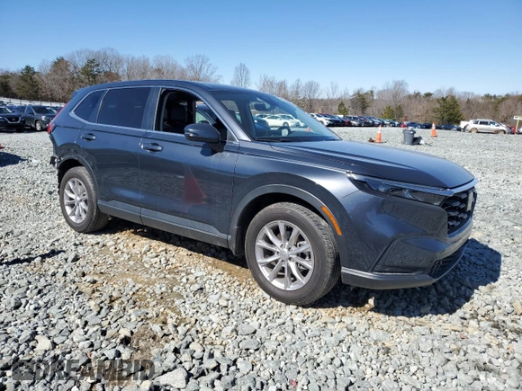 2024 Honda CR-V EX-L with VIN 2HKRS4H71RH459757, listed as a Copart auction lot 46413675 with 15,027 mi miles and Salvage Title. Bid and sale history available at carsss.com. Image 4.
