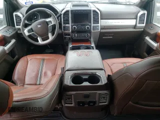 2020 Ford F-350 XL with VIN 1FT8W3BT1LED32482, listed as a Copart auction lot 43860854 with 81,153 mi miles and Salvage title. Bid and sale history available at DreamBid. Image 8.