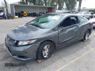 2013 Honda Civic Cpe LX with VIN 2HGFG3B58DH521213, listed as a IAAI auction lot 42042878 with 46,865 mi miles. Bid and sale history available at carsss.com. Image 18.