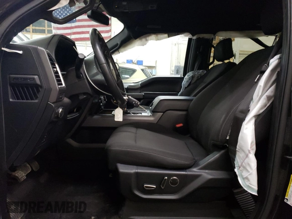 2015 Ford F-150 XLT with VIN 1FTEW1EP2FKE41187, listed as a Copart auction lot 47198395 with 141,768 mi miles and Salvage Title. Bid and sale history available at carsss.com. Image 7.