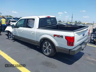 2020 Ford F-150 XL with VIN 1FTEW1E57LFC71427, listed as a IAAI auction lot 42202609 with 61,435 mi miles and . Bid and sale history available at DreamBid. Image 3.