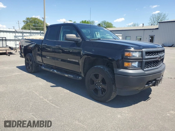 2015 Chevrolet Silverado 1500 LS with VIN 1GCVKPECXFZ327361, listed as a Copart auction lot 56462755 with 164,659 mi miles and Clean Title. Bid and sale history available at DreamBid. Image 4.