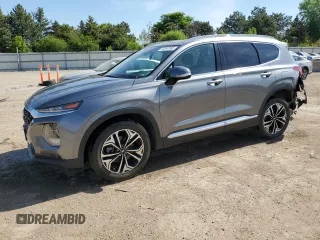 2019 Hyundai Santa Fe Limited z VIN 5NMS5CAA1KH028282, wystawiony jako Copart lot #56340765 z przebiegiem 71 829 mil mil oraz Szkoda całkowita • Salvage title. Historia ofert i sprzedaży dostępna na DreamBid. Obrazek 1.