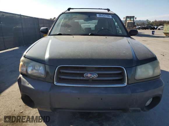 2003 Subaru Forester X with VIN JF1SG63613H710351, listed as a Copart auction lot 88454765 with 132,679 mi miles and Salvage Title. Bid and sale history available at DreamBid. Image 5.