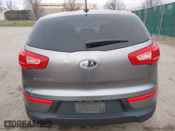 2012 Kia Sportage LX with VIN KNDPB3A28C7332354, listed as a IAAI auction lot 41933058 with 75,938 mi miles. Bid and sale history available at carsss.com. Image 16.